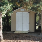 8x8 Gable set next to house New Berlin Wi